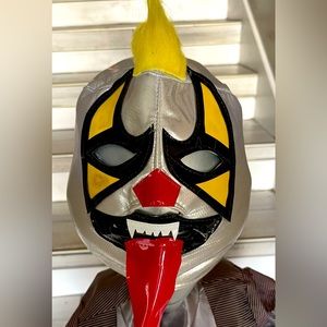 Lucha “Nacho” Libre Men’s Mask Mexican Professional Wrestling Costume